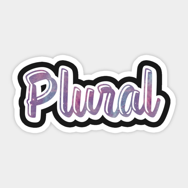 Plural Sticker by PhineasFrogg